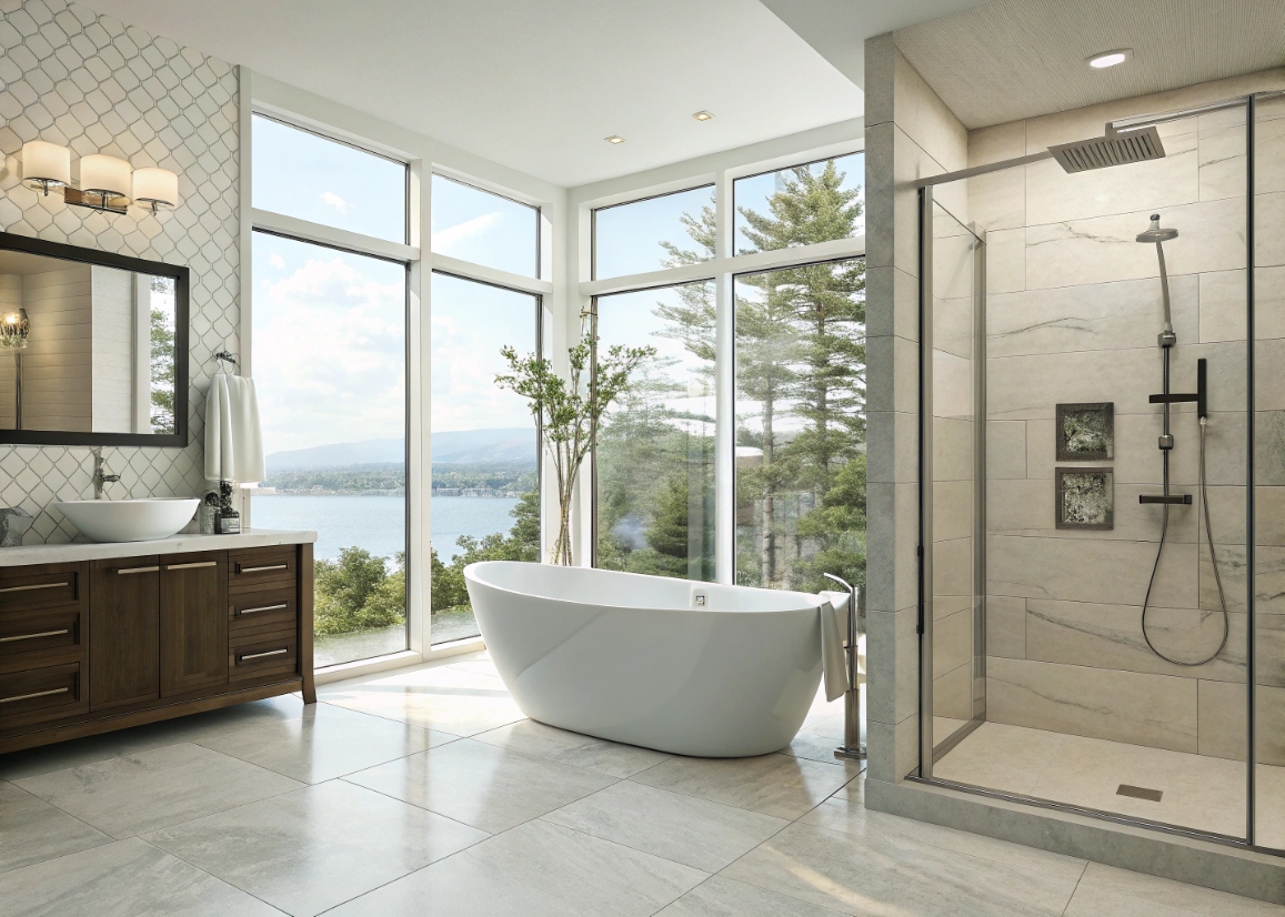 Керамическая плитка и керамогранит для общественных помещений